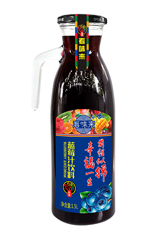 看味来时代瓶蓝莓汁